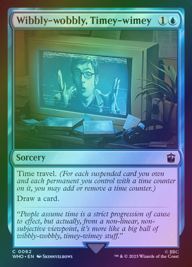 Wibbly-wobbly, Timey-wimey (WHO) (62) / Foil