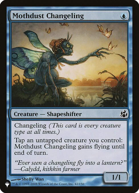 Mothdust Changeling (PLST) (MOR-42)