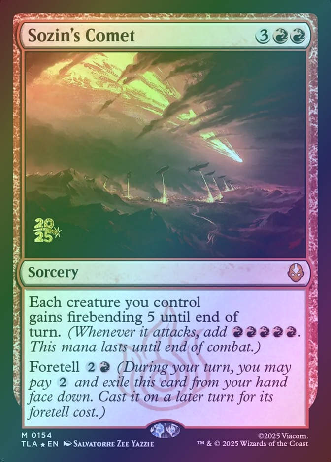 Sozin's Comet (PTLA) (154s) / Foil