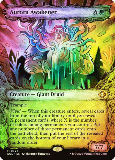 Aurora Awakener (ECL) (323) / Showcase / Foil