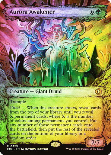 Aurora Awakener (ECL) (323) / Showcase / Foil