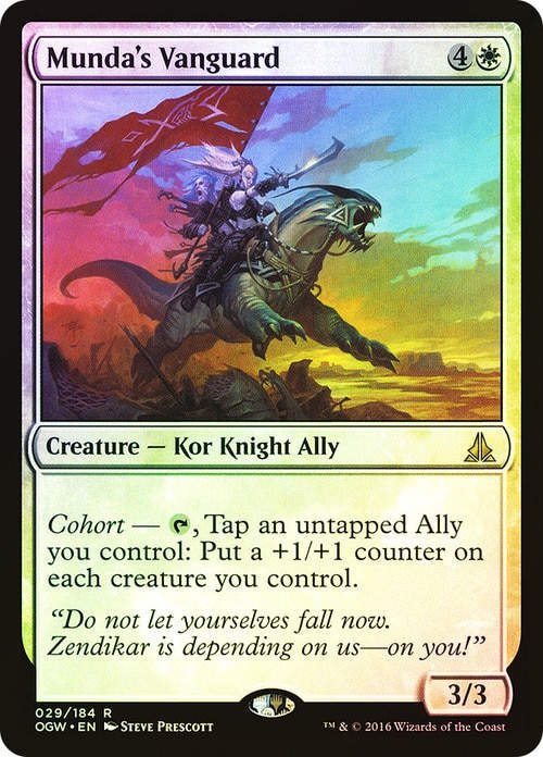 Munda's Vanguard (BFZ) / Foil