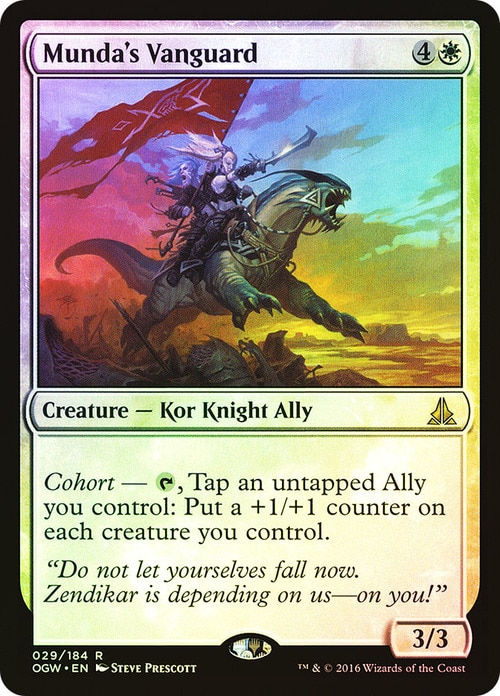 Munda's Vanguard (BFZ) / Foil