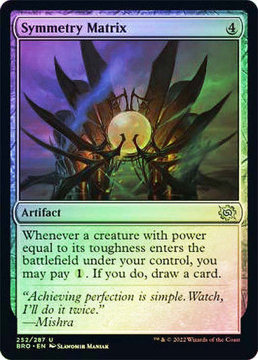 Symmetry Matrix (BRO) / Foil