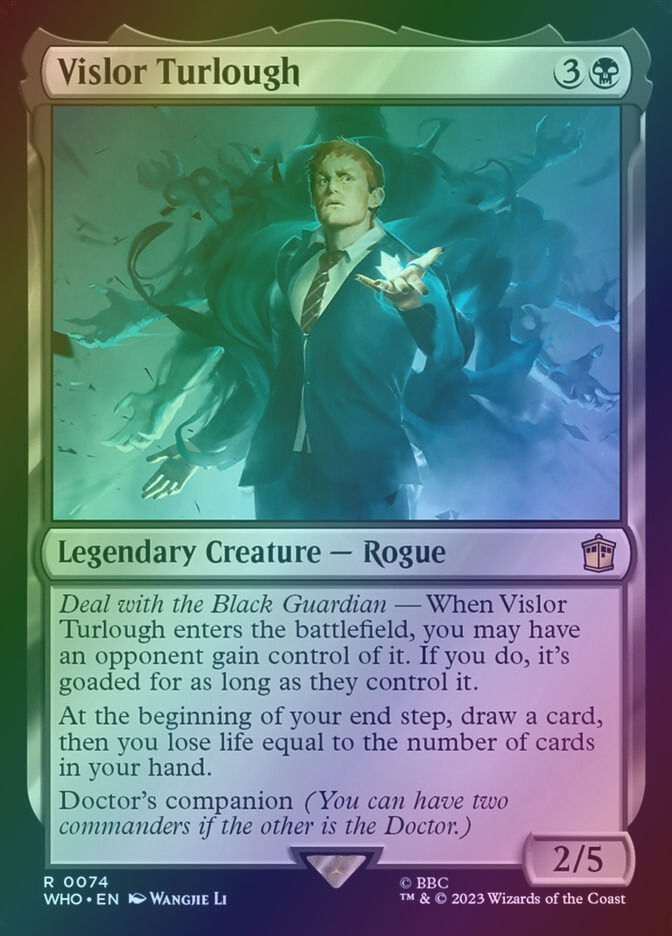 Vislor Turlough (WHO) (74) / Foil