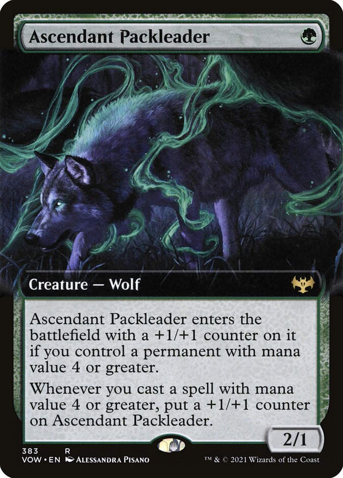 Ascendant Packleader (VOW) (383) / Extended Art