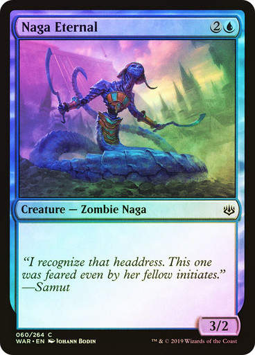 Naga Eternal (WAR) (60) / Foil