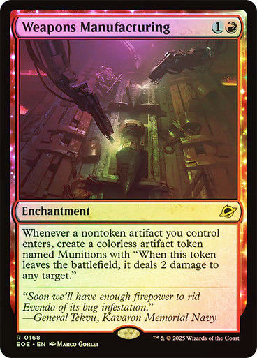 Weapons Manufacturing (EOE) (168) / Foil