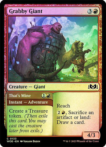 Grabby Giant // That's Mine (woe) / Foil