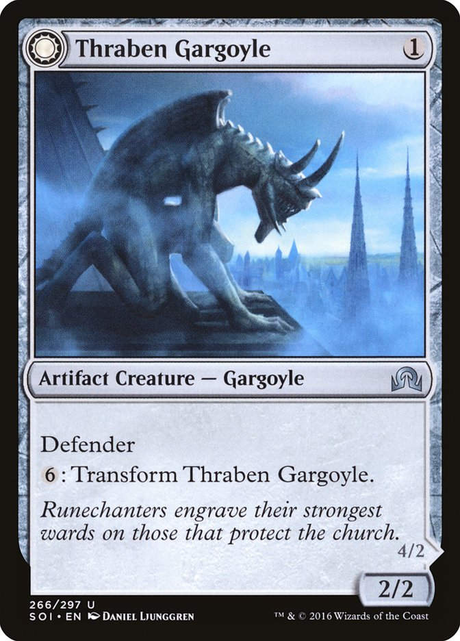 Thraben Gargoyle // Stonewing Antagonizer (SOI) (266)