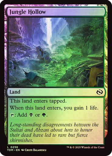 Jungle Hollow (TDM) (258) / Foil