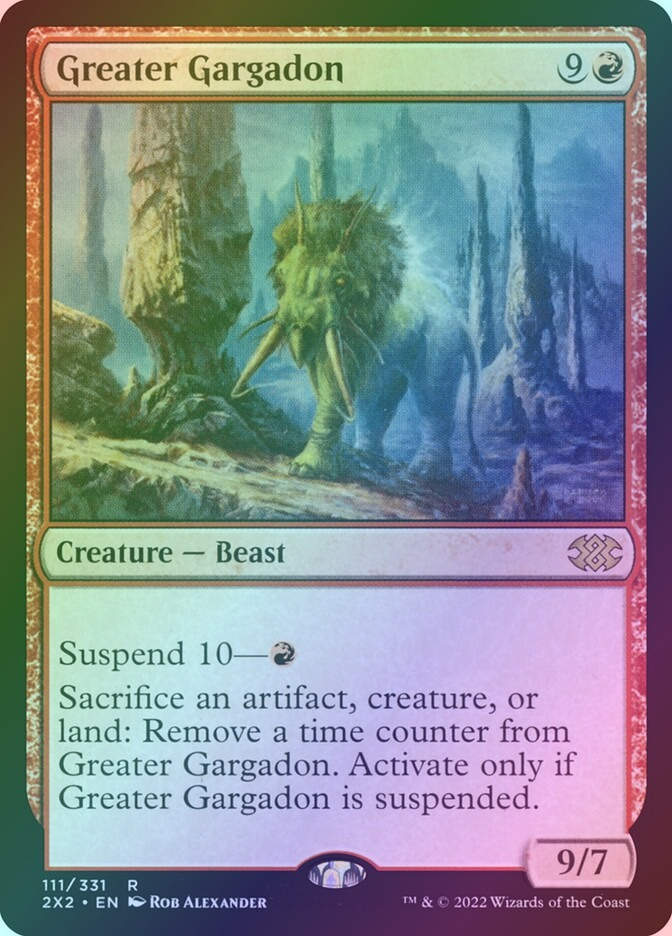 Greater Gargadon (2X2) (111) / Foil