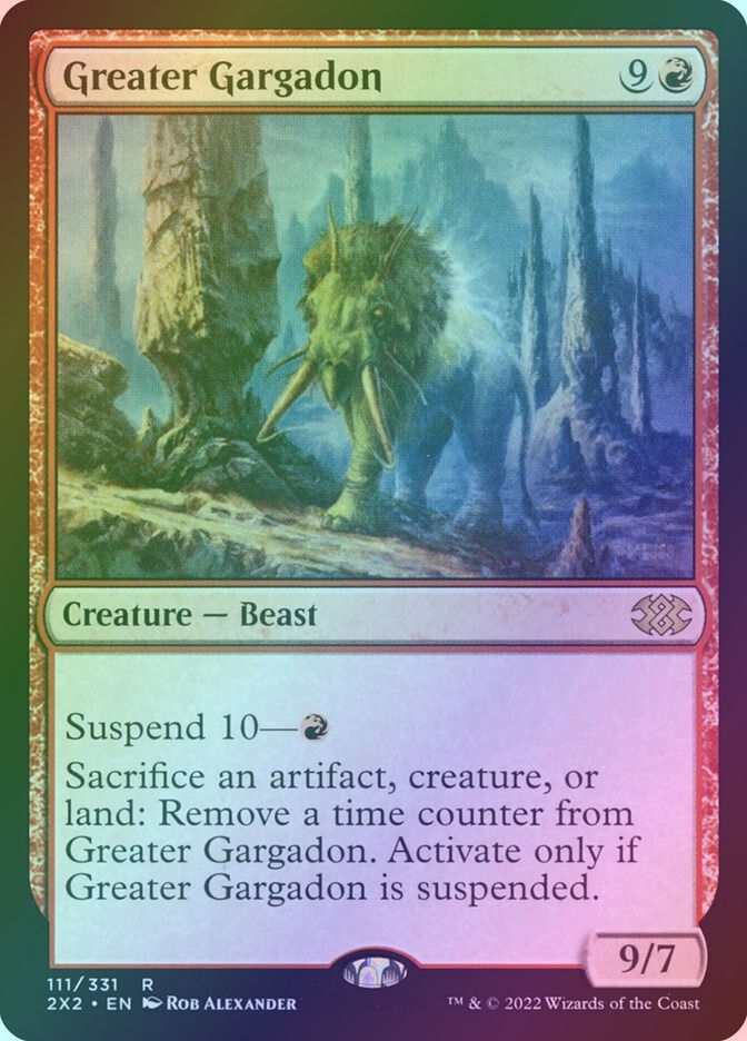 Greater Gargadon (2X2) (111) / Foil
