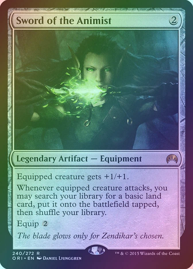 Sword of the Animist (ORI) (240) / Foil