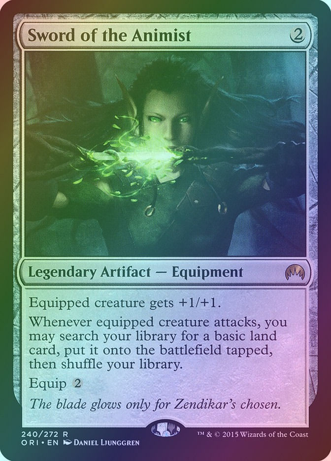 Sword of the Animist (ORI) (240) / Foil