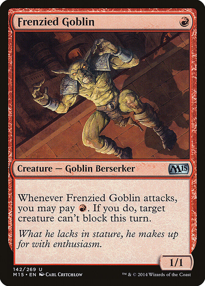 Frenzied Goblin (M15) (142)