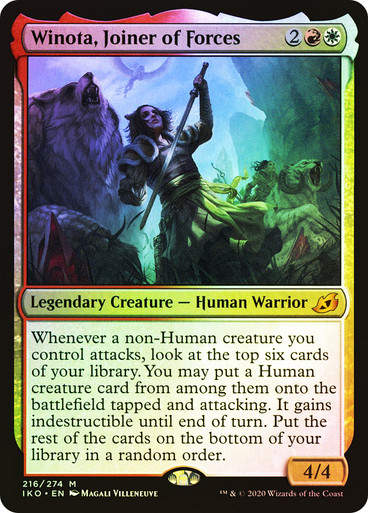 Winota, Joiner of Forces (IKO) (216) / Foil