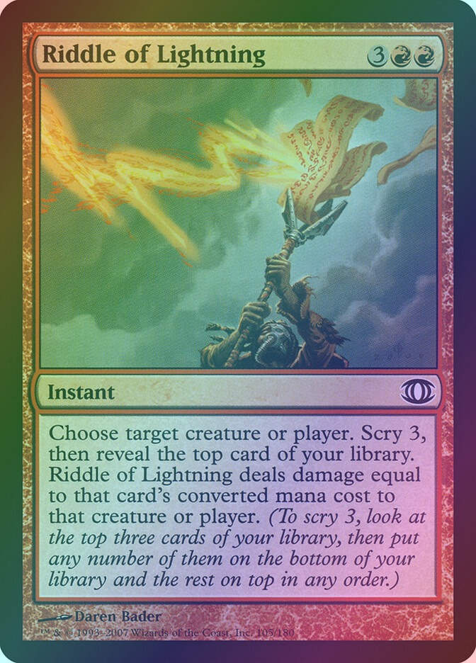 Riddle of Lightning (FUT) (105) / Foil