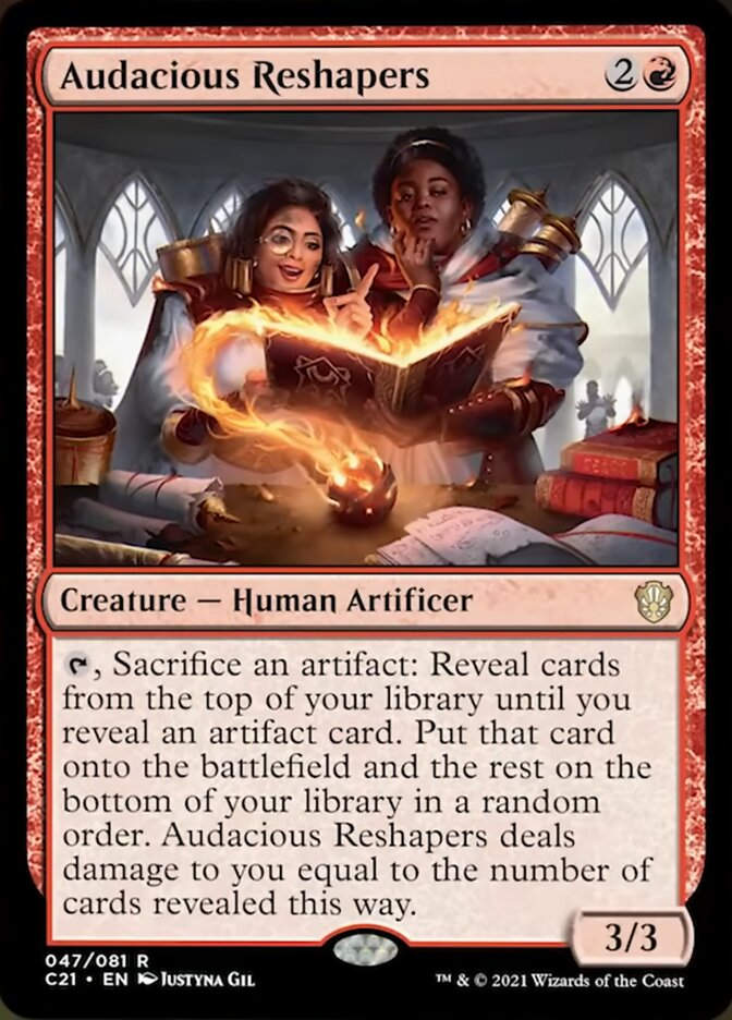 Audacious Reshapers (C21)