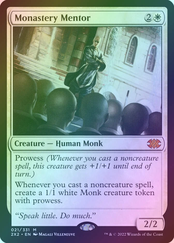Monastery Mentor (2X2) (21) / Foil