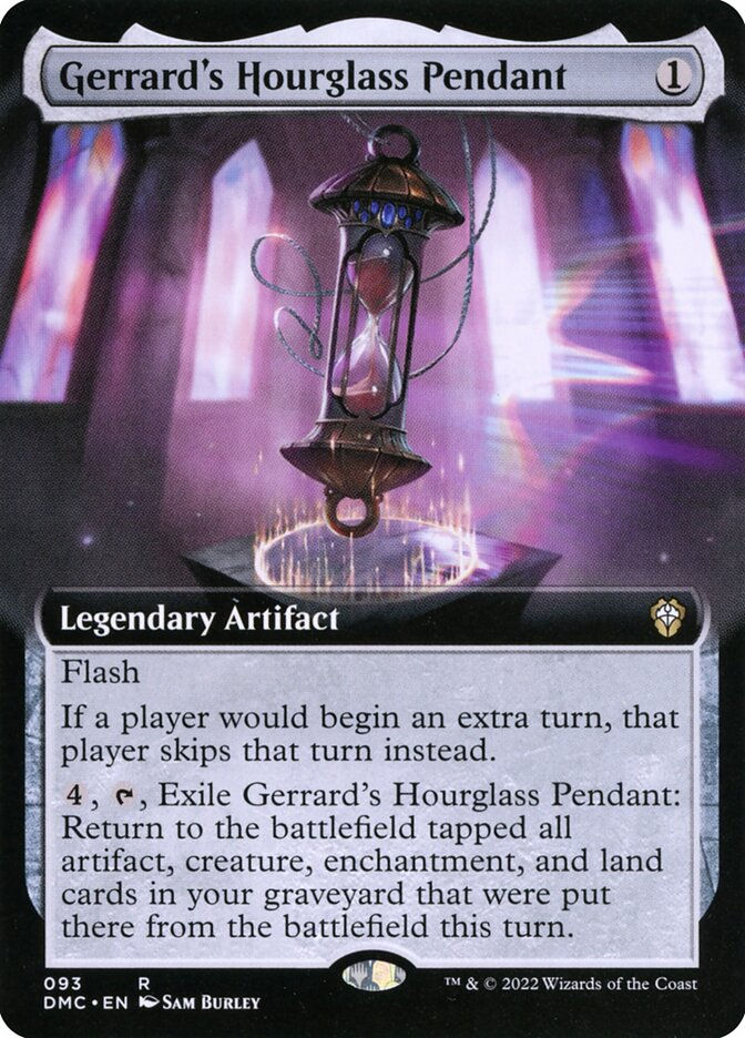Gerrard's Hourglass Pendant (DMC) (93) / Extended Art