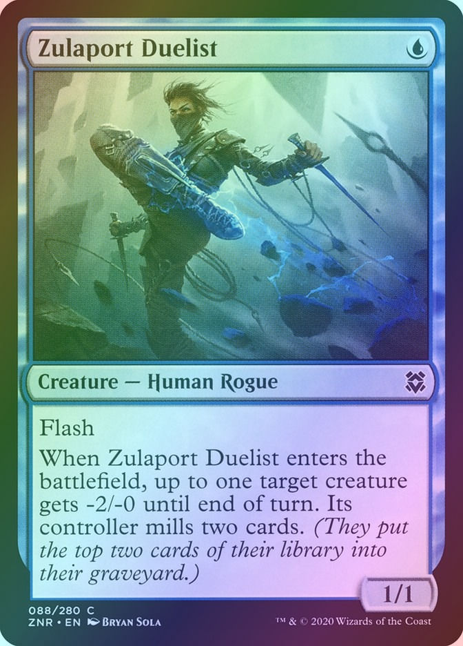 Zulaport Duelist (ZNR) (88) / Foil