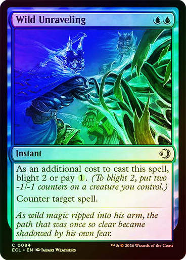 Wild Unraveling (ECL) (84) / Foil