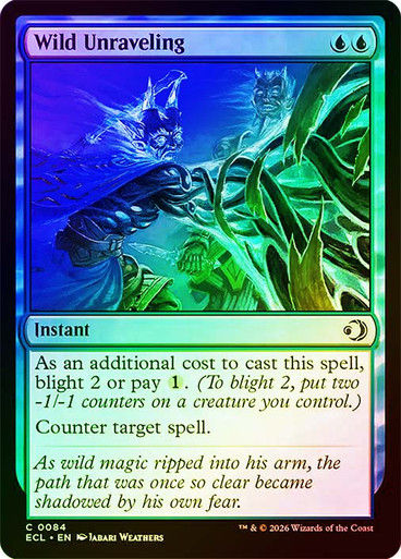 Wild Unraveling (ECL) (84) / Foil
