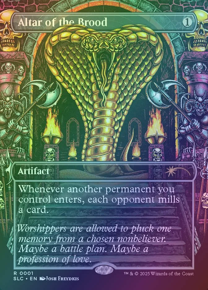 Altar of the Brood (SLC) (1) / Borderless / Foil