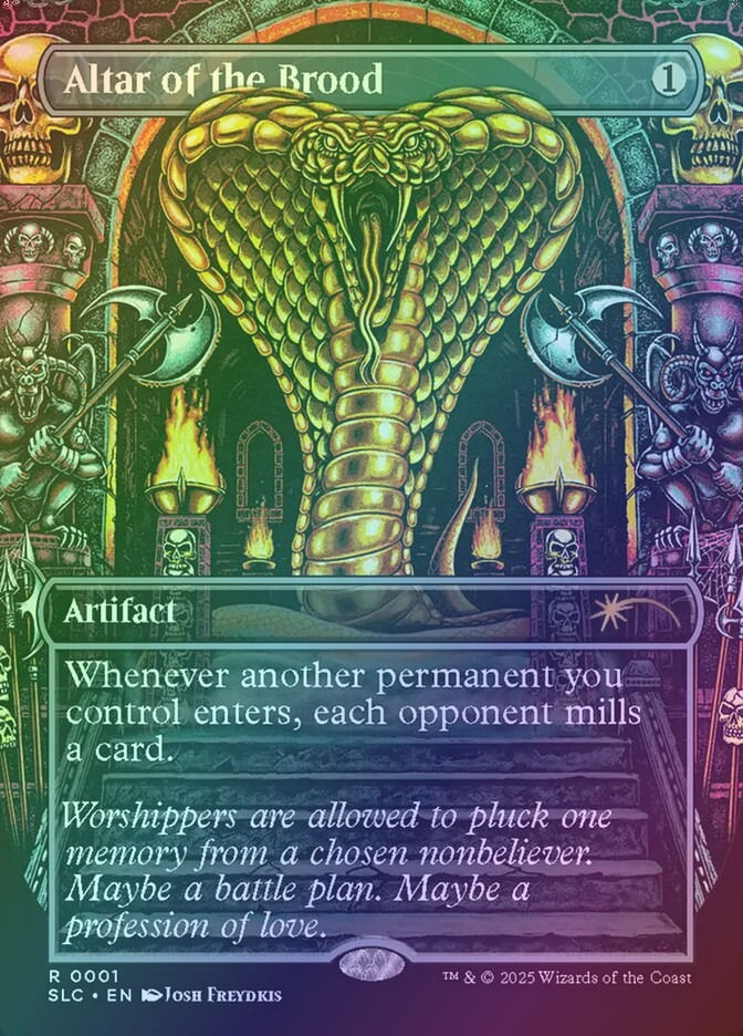 Altar of the Brood (SLC) (1) / Borderless / Foil