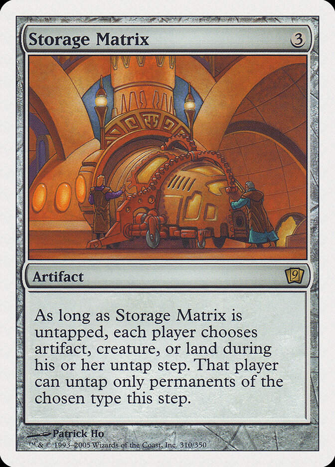 Storage Matrix (9ED) (310)