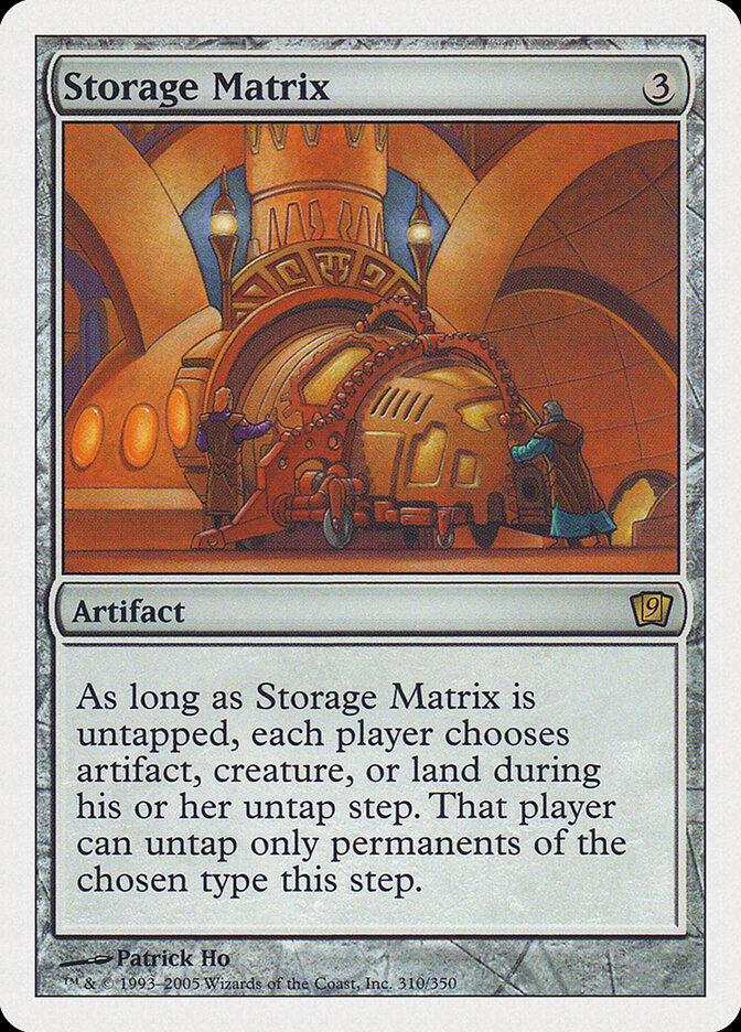 Storage Matrix (9ED) (310)