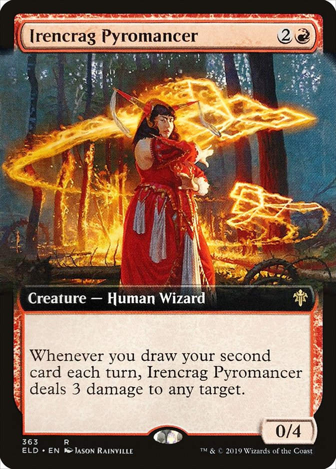 Irencrag Pyromancer (ELD) (363) / Extended Art