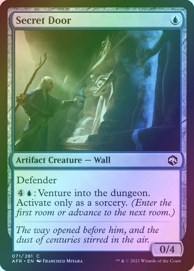 Secret Door (AFR) (71) / Foil