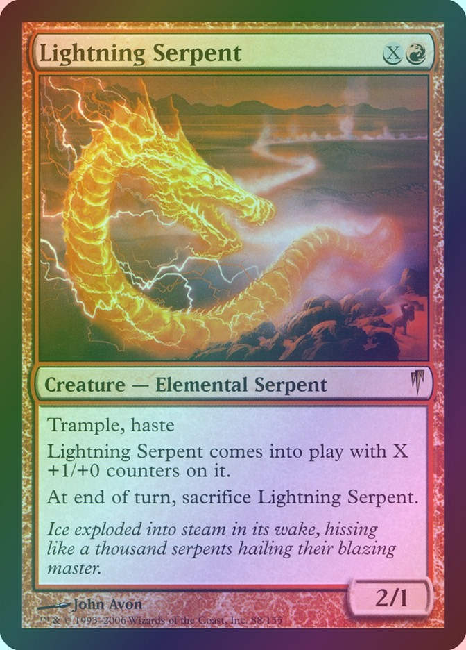 Lightning Serpent (CSP) (88) / Foil