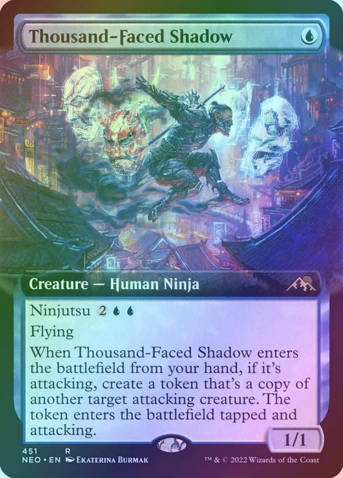 Thousand-Faced Shadow (NEO) (451) / Extended Art / Foil