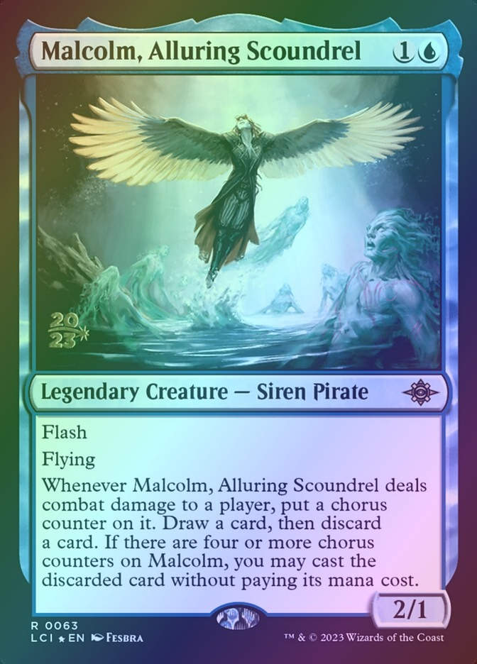 Malcolm, Alluring Scoundrel (PLCI) (63s) / Foil