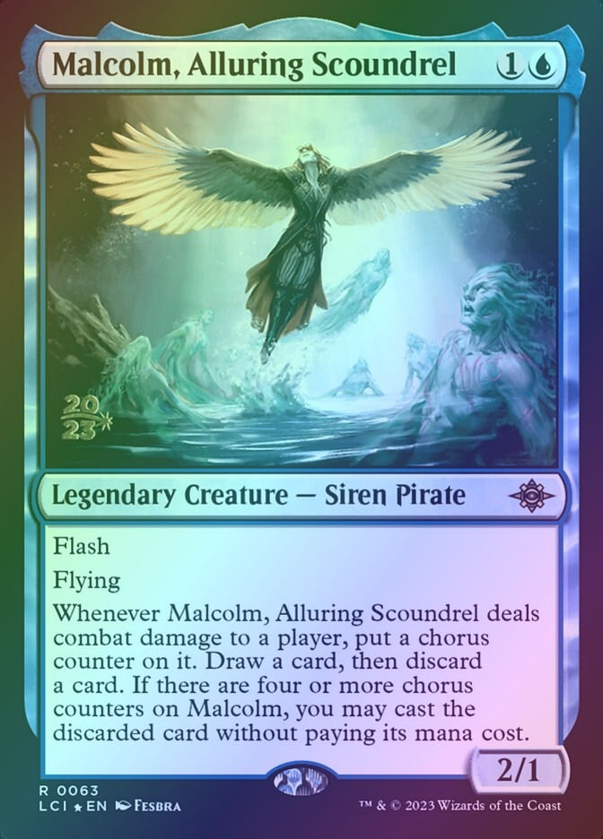 Malcolm, Alluring Scoundrel (PLCI) (63s) / Foil