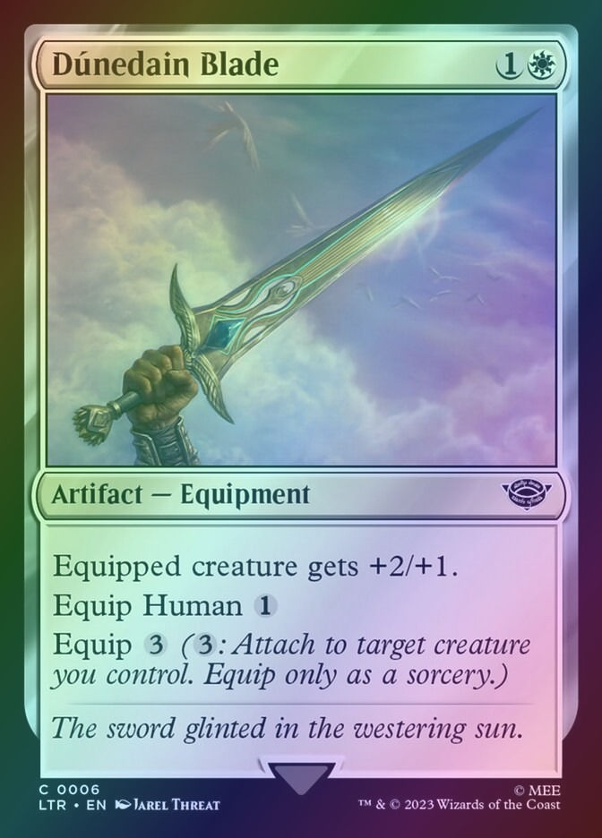 Dúnedain Blade (LTR) (6) / Foil