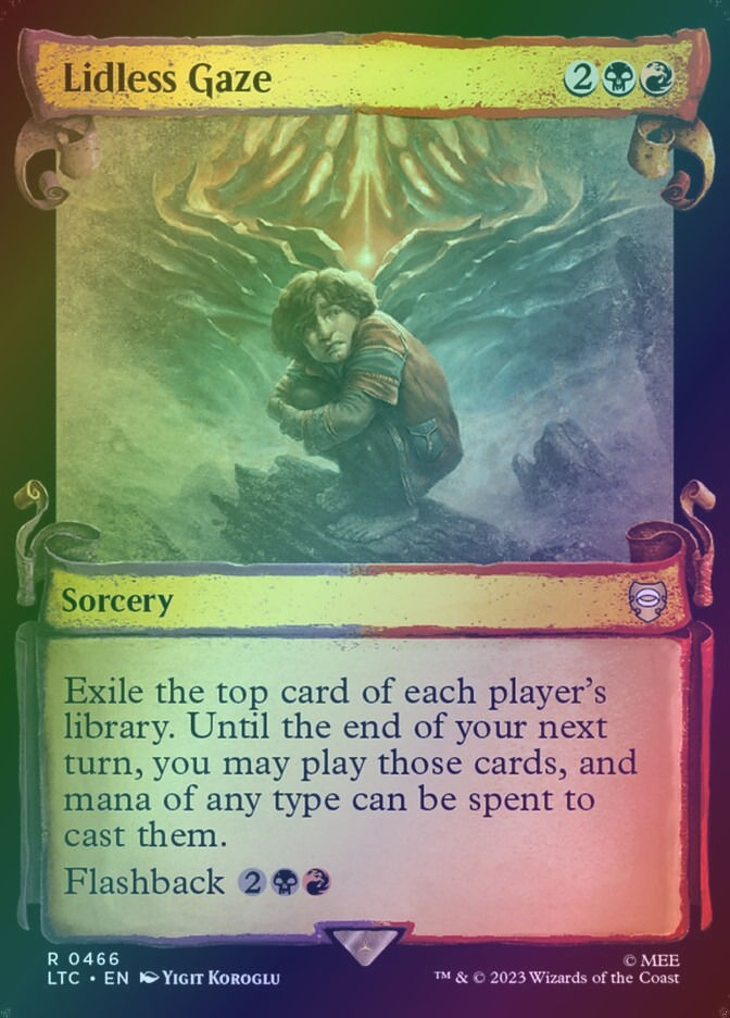 Lidless Gaze (LTC) (466) / Showcase / Foil