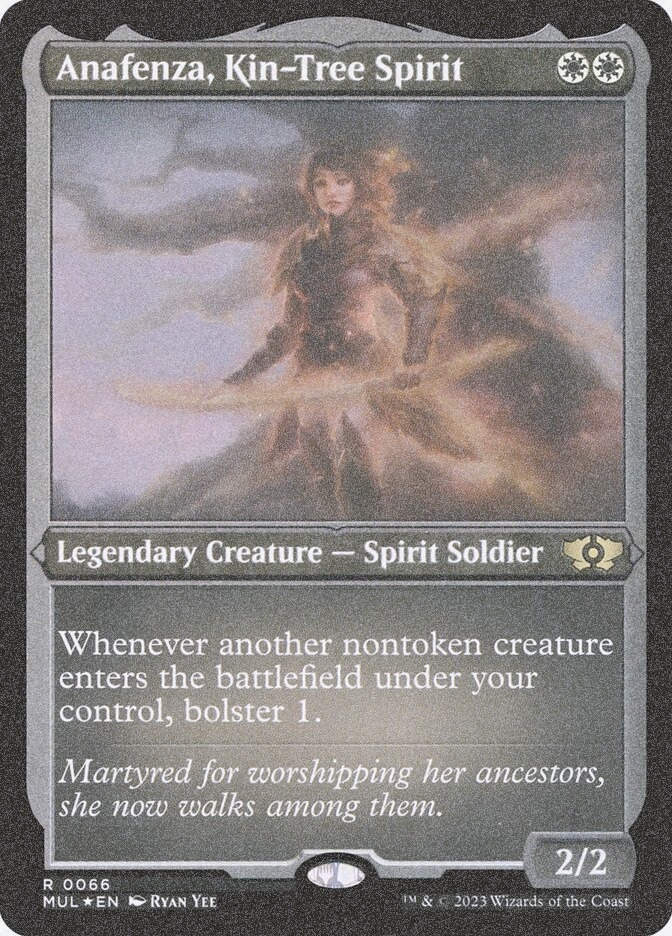 Anafenza, Kin-Tree Spirit (MUL) (66) / Foil Etched