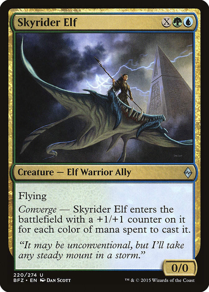Skyrider Elf (BFZ) (220)
