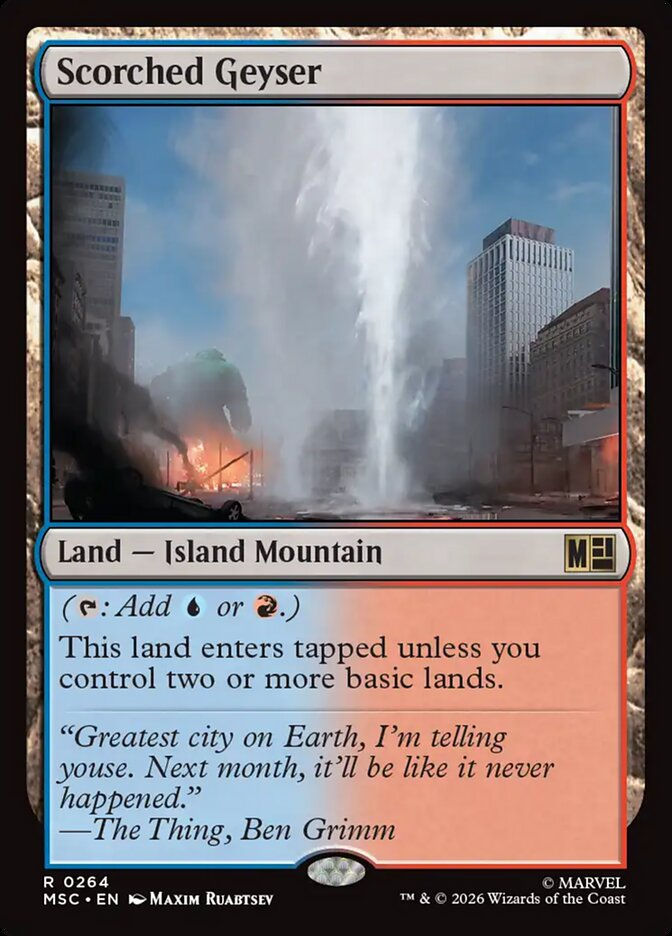 Scorched Geyser (MSC) (264)
