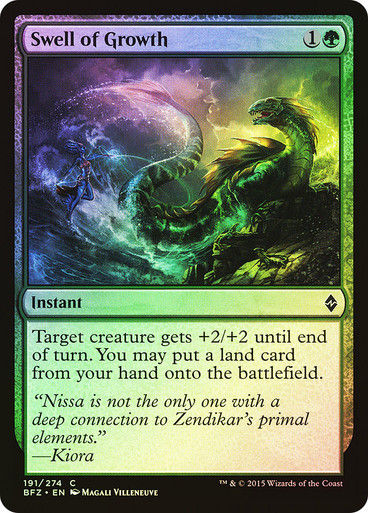 Swell of Growth (BFZ) (191) / Foil