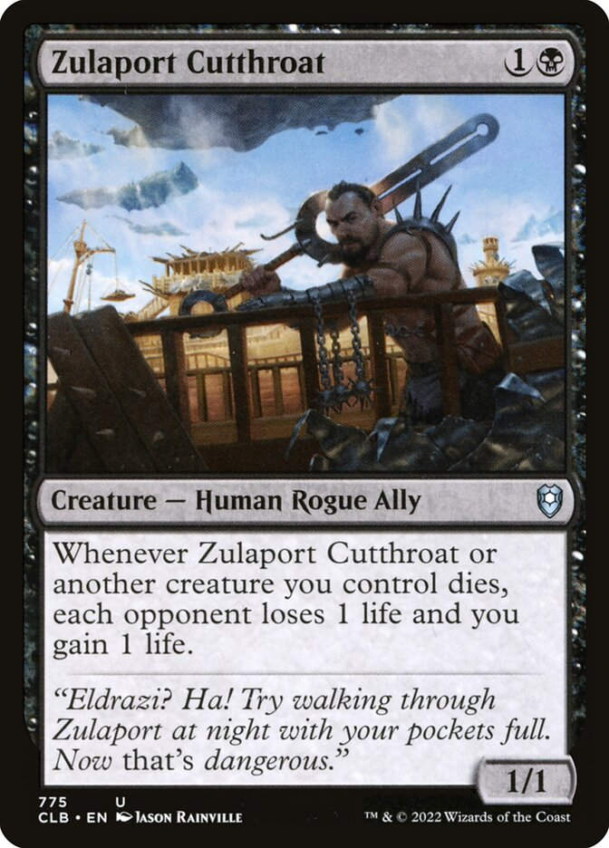 Zulaport Cutthroat (CLB) (775)