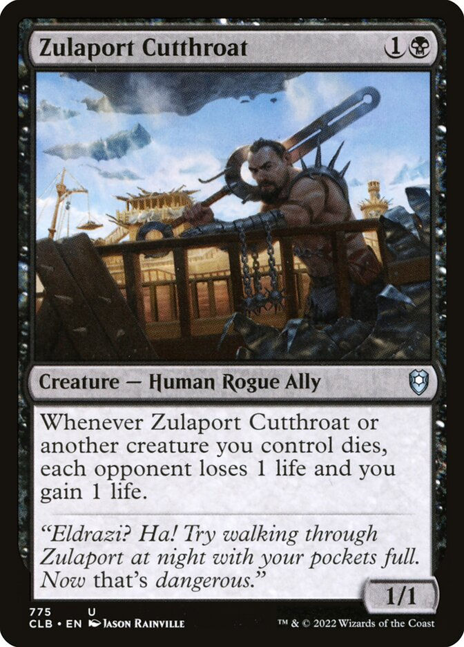 Zulaport Cutthroat (CLB) (775)