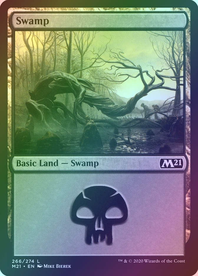 Swamp (M21) (266) / Foil