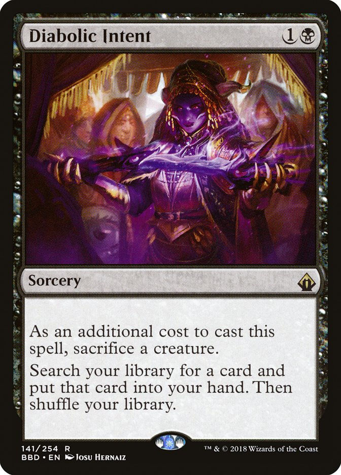 Diabolic Intent (BBD) (141) / Foil