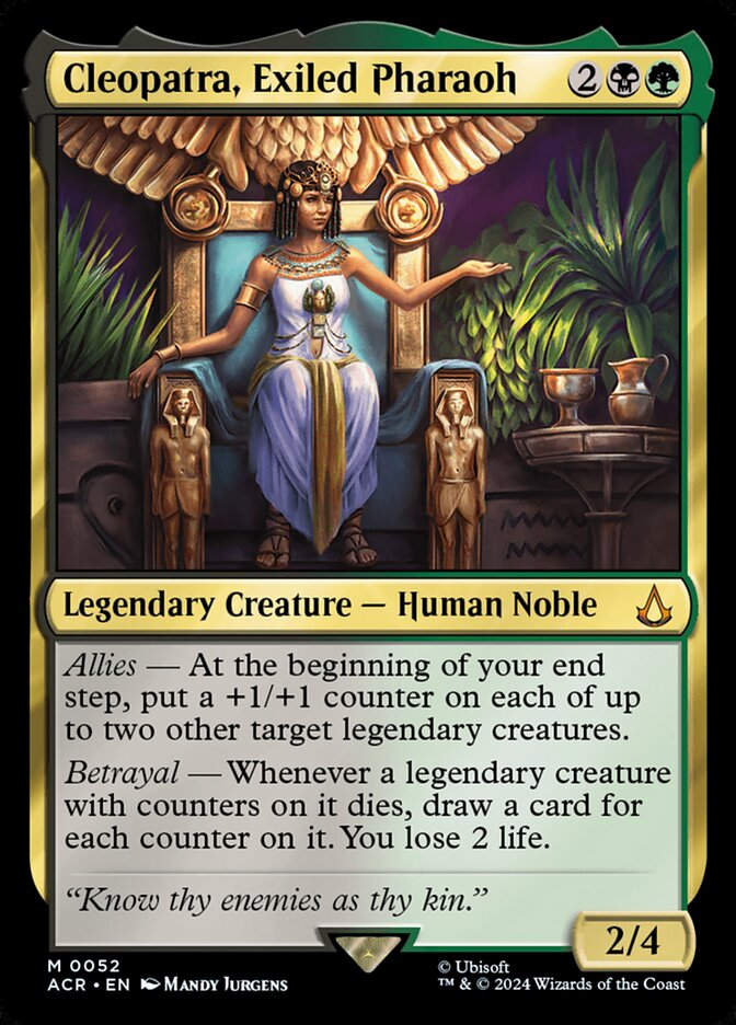 Cleopatra, Exiled Pharaoh (ACR) (52)