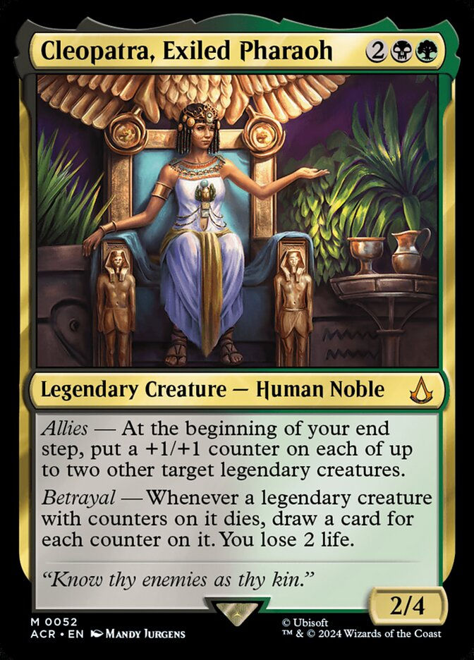 Cleopatra, Exiled Pharaoh (ACR) (52)